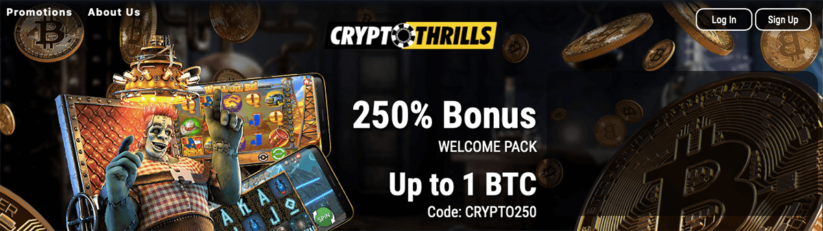 Crypto Thrills No Deposit Bonus Codes 2024